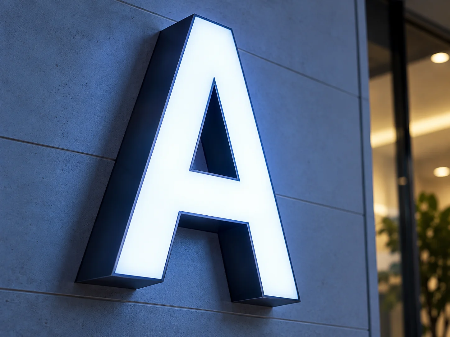 Face-lit channel letters