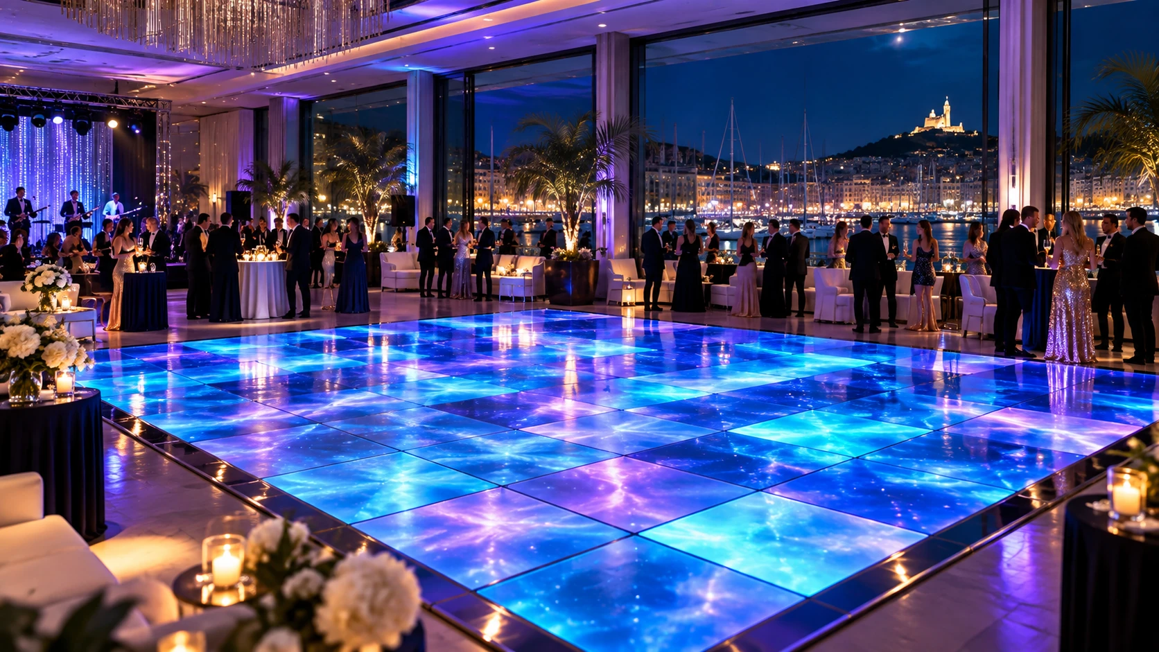 LED dance floor — gala environment
